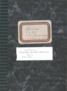 Kronika PZKO Błędowice tom I